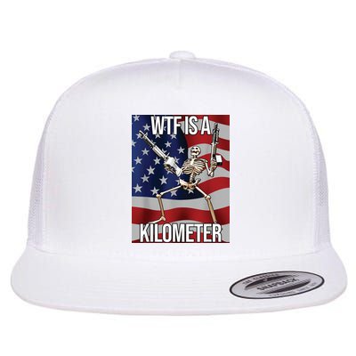 WTF Is A Kilometer Flat Bill Trucker Hat