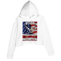 WTF Is A Kilometer Crop Fleece Hoodie