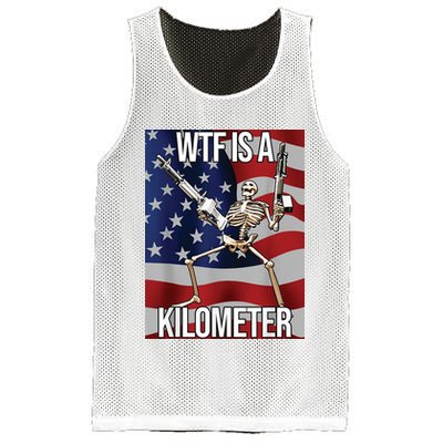 WTF Is A Kilometer Mesh Reversible Basketball Jersey Tank