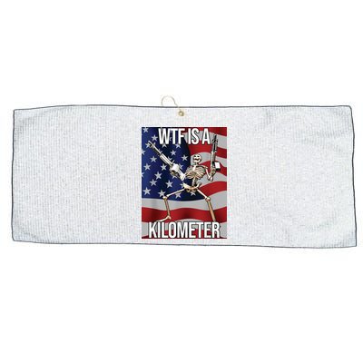 WTF Is A Kilometer Large Microfiber Waffle Golf Towel