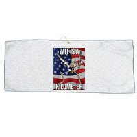 WTF Is A Kilometer Large Microfiber Waffle Golf Towel