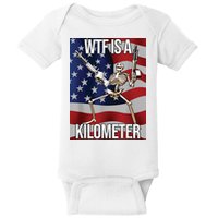 WTF Is A Kilometer Baby Bodysuit