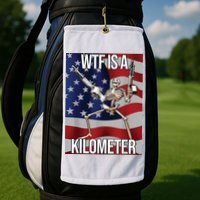 WTF Is A Kilometer Golf Towel