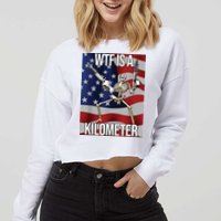 WTF Is A Kilometer Cropped Pullover Crew
