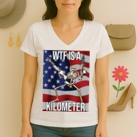 WTF Is A Kilometer Women's V-Neck T-Shirt