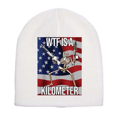 WTF Is A Kilometer Short Acrylic Beanie