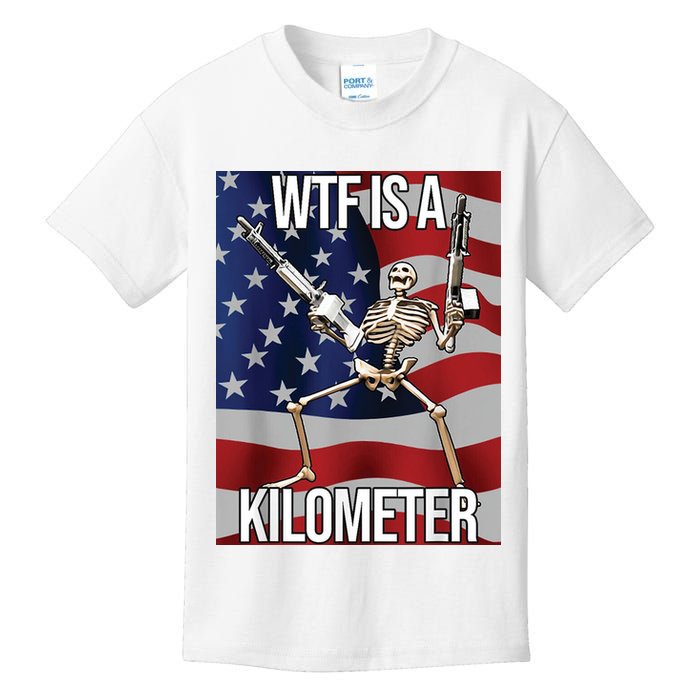 WTF Is A Kilometer Kids T-Shirt