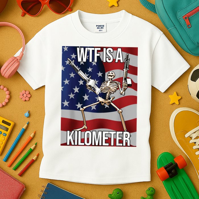 WTF Is A Kilometer Kids T-Shirt