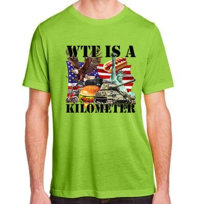 What Is A Kilometer Adult ChromaSoft Performance T-Shirt