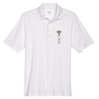 Wine Is A Plant Based Drink Men's Origin Performance Pique Polo