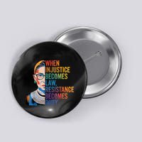 When Injustice Becomes Law Resistance Becomes Duty Rbg Quote Button