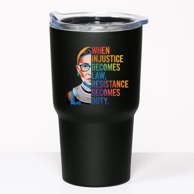 When Injustice Becomes Law Resistance Becomes Duty Rbg Quote Tumbler