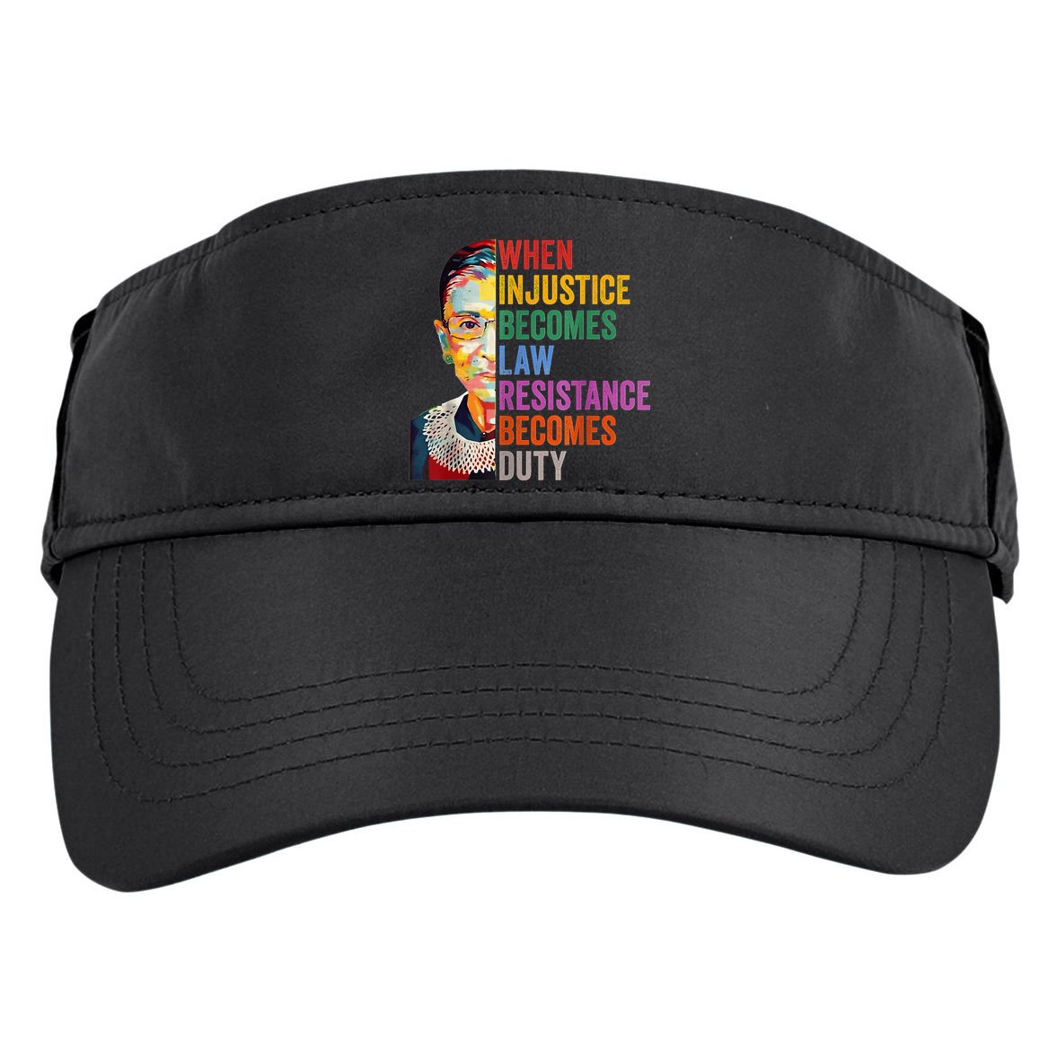 When Injustice Becomes Law Resistance Becomes Duty Adult Drive Performance Visor