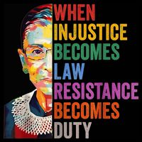 When Injustice Becomes Law Resistance Becomes Duty Poster