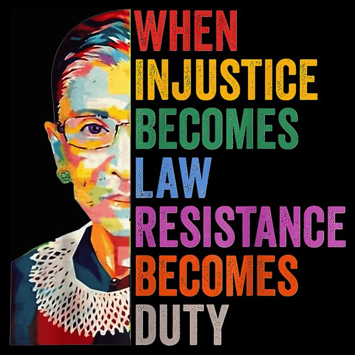 When Injustice Becomes Law Resistance Becomes Duty Poster