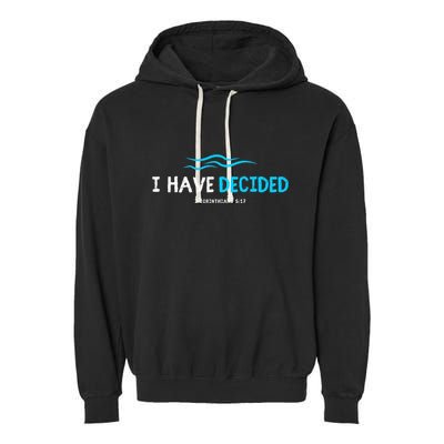 Water Immersion Baptism Baptized Garment-Dyed Fleece Hoodie