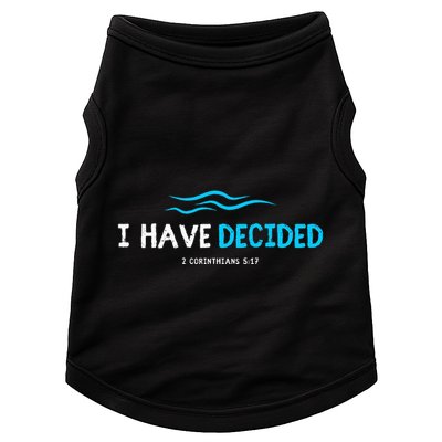 Water Immersion Baptism Baptized Doggie Tank