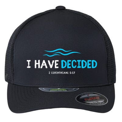 Water Immersion Baptism Baptized Flexfit Unipanel Trucker Cap