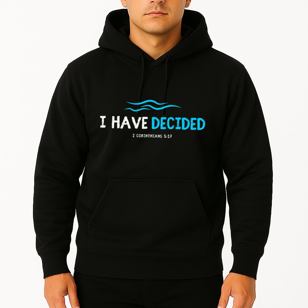 Water Immersion Baptism Baptized Hoodie