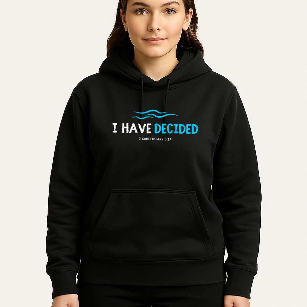 Water Immersion Baptism Baptized Hoodie