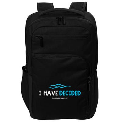 Water Immersion Baptism Baptized Impact Tech Backpack
