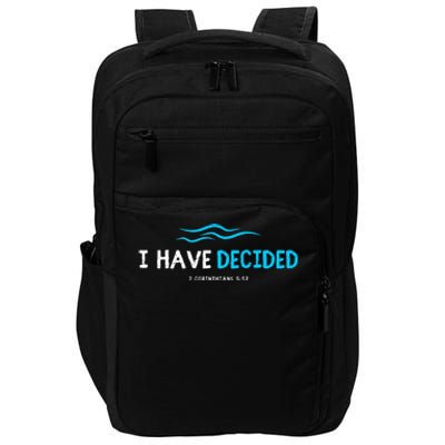 Water Immersion Baptism Baptized Impact Tech Backpack