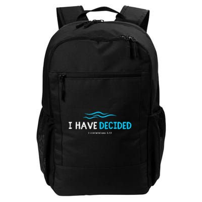 Water Immersion Baptism Baptized Daily Commute Backpack