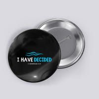 Water Immersion Baptism Baptized Button