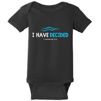 Water Immersion Baptism Baptized Baby Bodysuit
