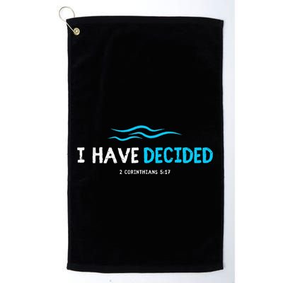 Water Immersion Baptism Baptized Golf Towel