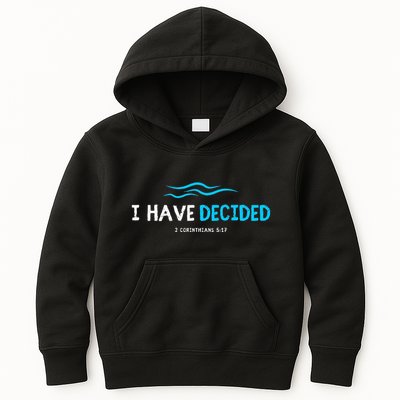 Water Immersion Baptism Baptized Kids Hoodie
