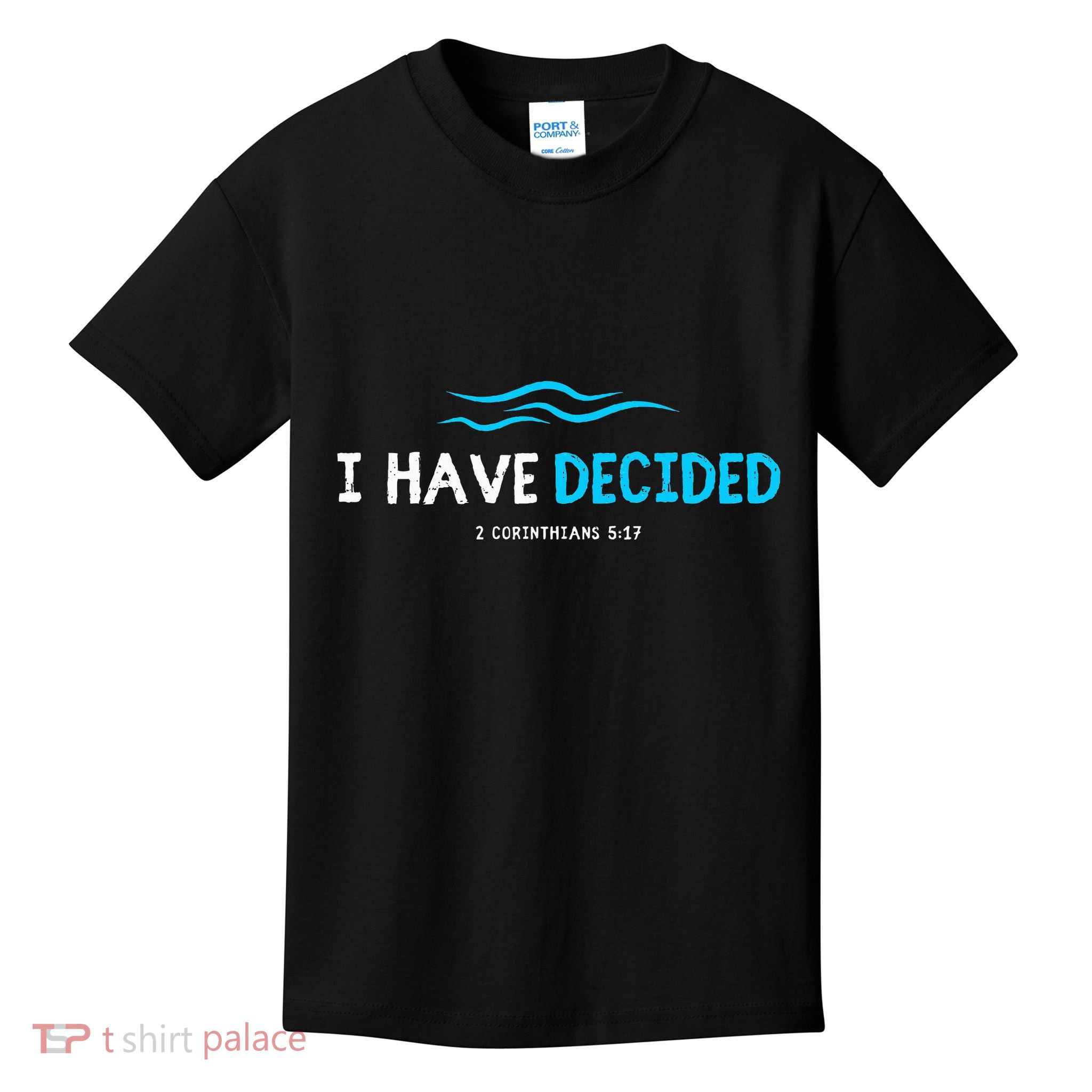 Water Immersion Baptism Baptized Kids T-Shirt
