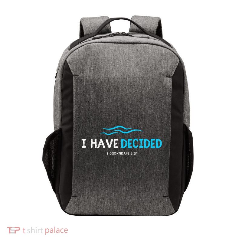 Water Immersion Baptism Baptized Vector Backpack