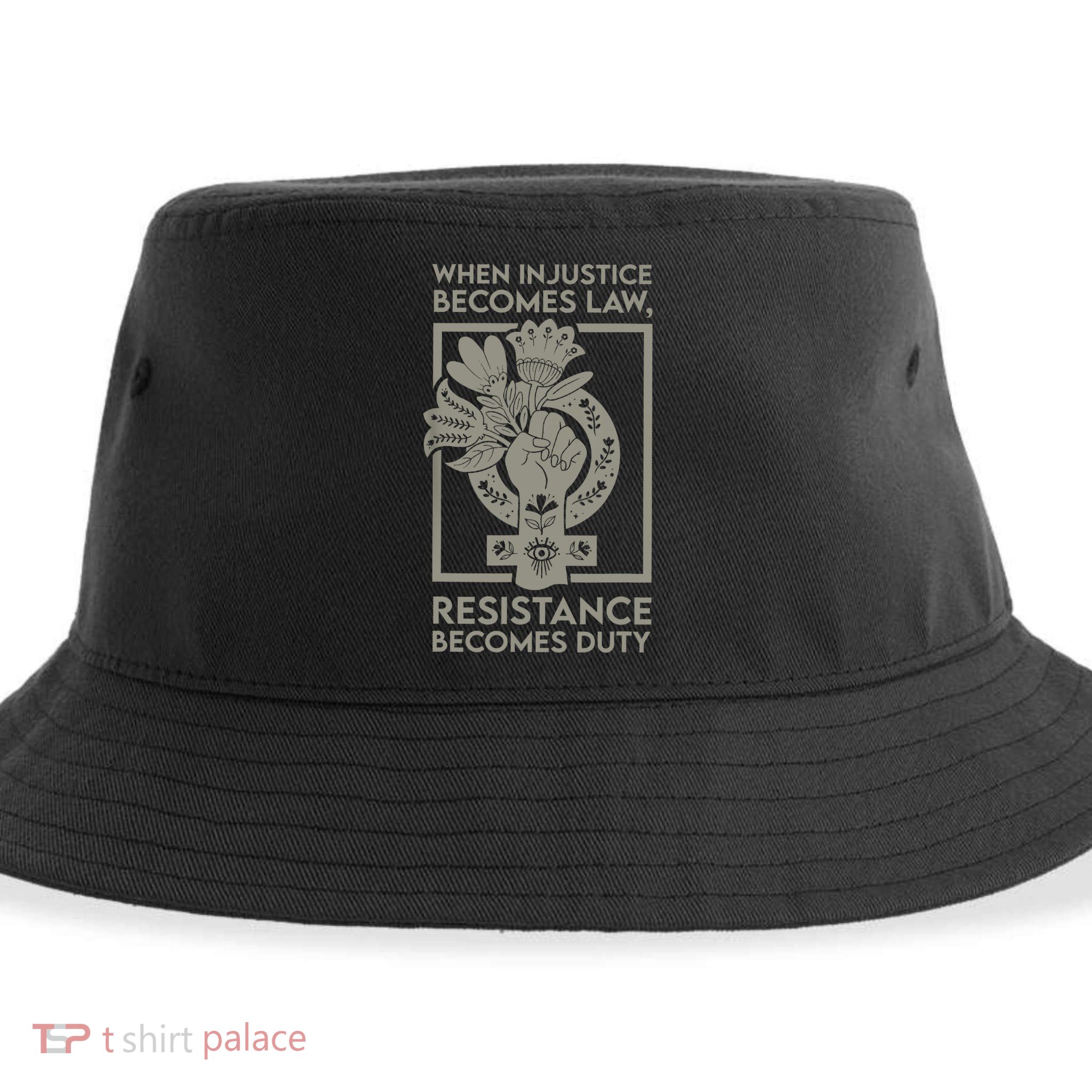 When Injustice Becomes Law Resistance Becomes Duty Sustainable Bucket Hat