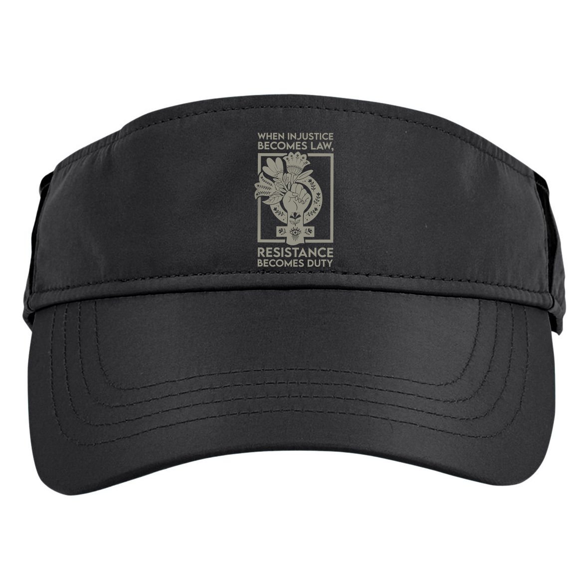 When Injustice Becomes Law Resistance Becomes Duty Adult Drive Performance Visor