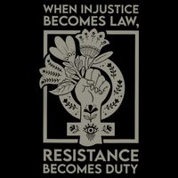 When Injustice Becomes Law Resistance Becomes Duty Wool Snapback Cap