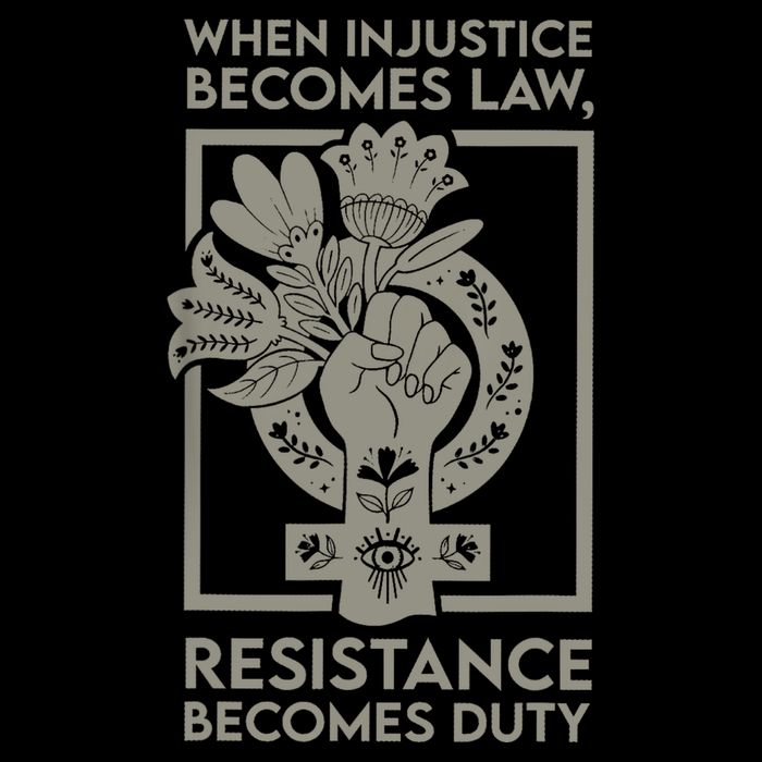 When Injustice Becomes Law Resistance Becomes Duty Wool Snapback Cap
