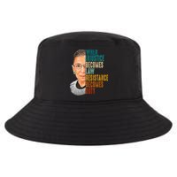 When Injustice Becomes Law Resistance Becomes Duty Cool Comfort Performance Bucket Hat