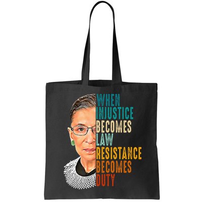 When Injustice Becomes Law Resistance Becomes Duty Bag