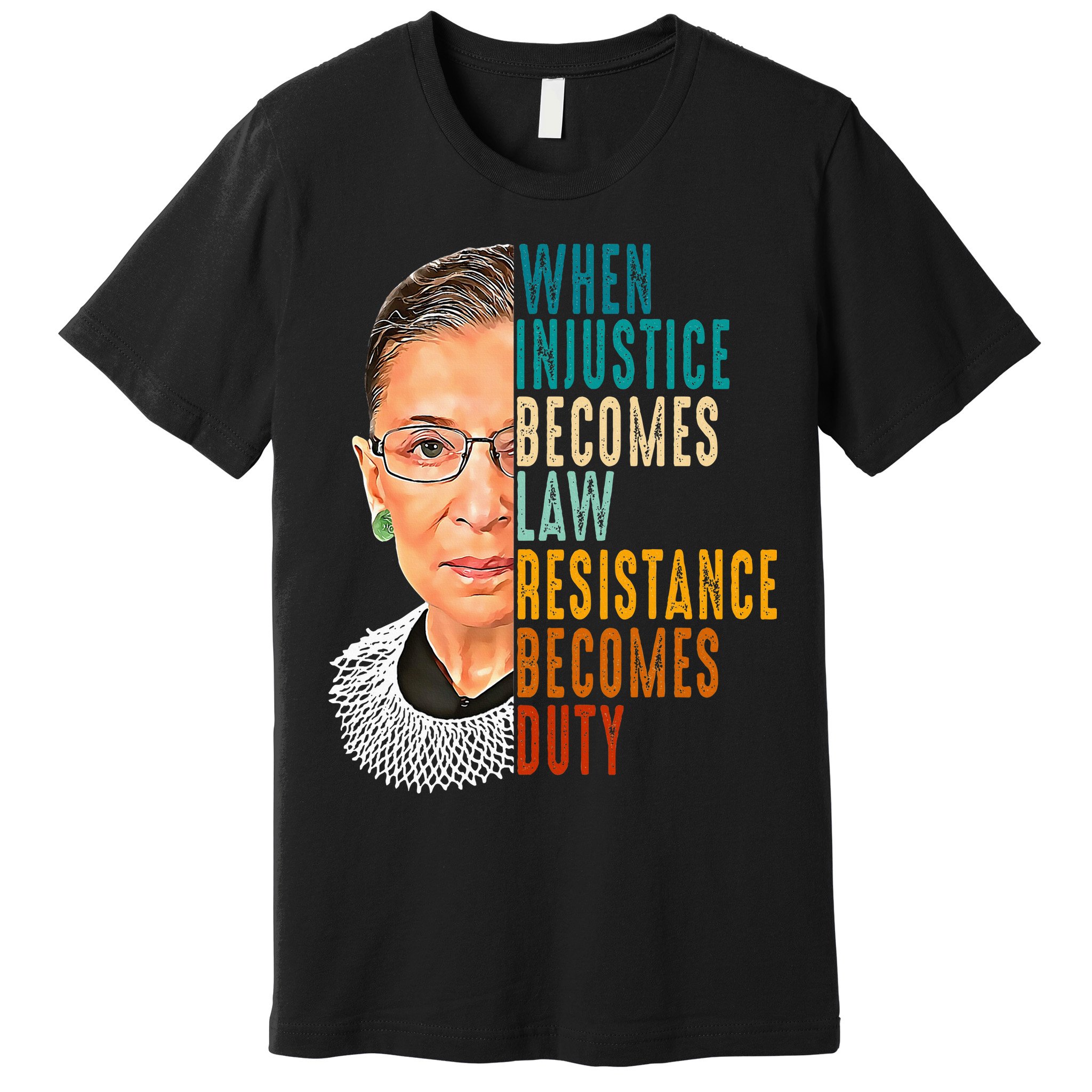 When Injustice Becomes Law Resistance Becomes Duty Premium T-Shirt