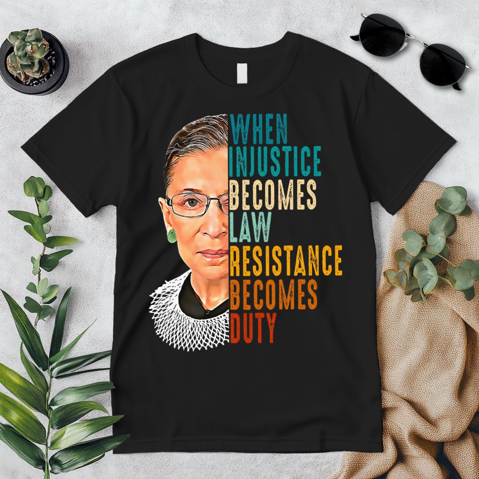 When Injustice Becomes Law Resistance Becomes Duty Premium T-Shirt