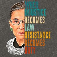 When Injustice Becomes Law Resistance Becomes Duty Cotton Canvas Backpack