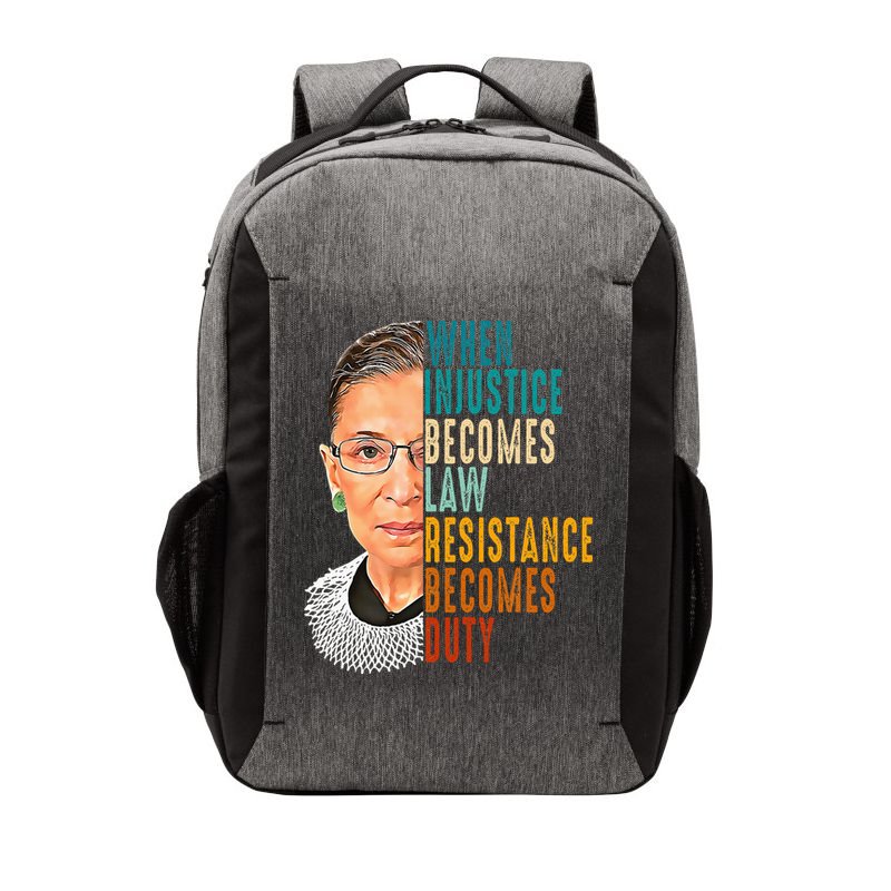 When Injustice Becomes Law Resistance Becomes Duty Vector Backpack