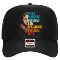 When Injustice Becomes Law Resistance Becomes Duty Rbg Quote Hat
