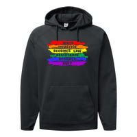 When Injustice Becomes Law Resistance Becomes Duty Lgbtq Gay Performance Fleece Hoodie