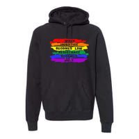 When Injustice Becomes Law Resistance Becomes Duty Lgbtq Gay Premium Hoodie