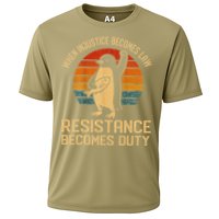 When Injustice Becomes Law Resistance Becomes Duty Penguin Cooling Performance Crew T-Shirt