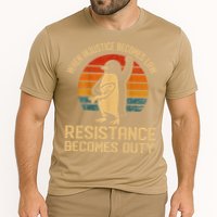 When Injustice Becomes Law Resistance Becomes Duty Penguin Cooling Performance Crew T-Shirt