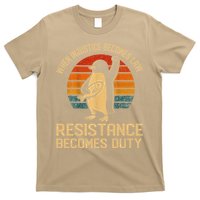 When Injustice Becomes Law Resistance Becomes Duty Penguin T-Shirt