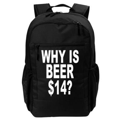 Why Is Beer $14 Daily Commute Backpack